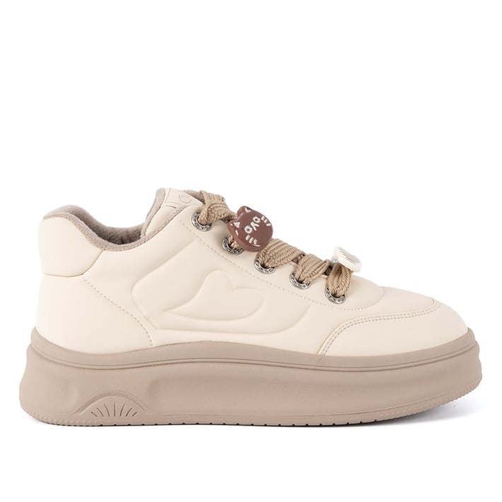 Guja 421 26KA Kadın Sneaker Günlük Ayakkabı Bej nehironline