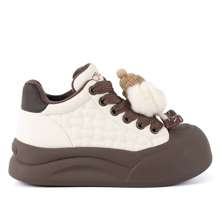 Guja 426 1 26KA Kadın Sneaker Günlük Ayakkabı Bej nehironline