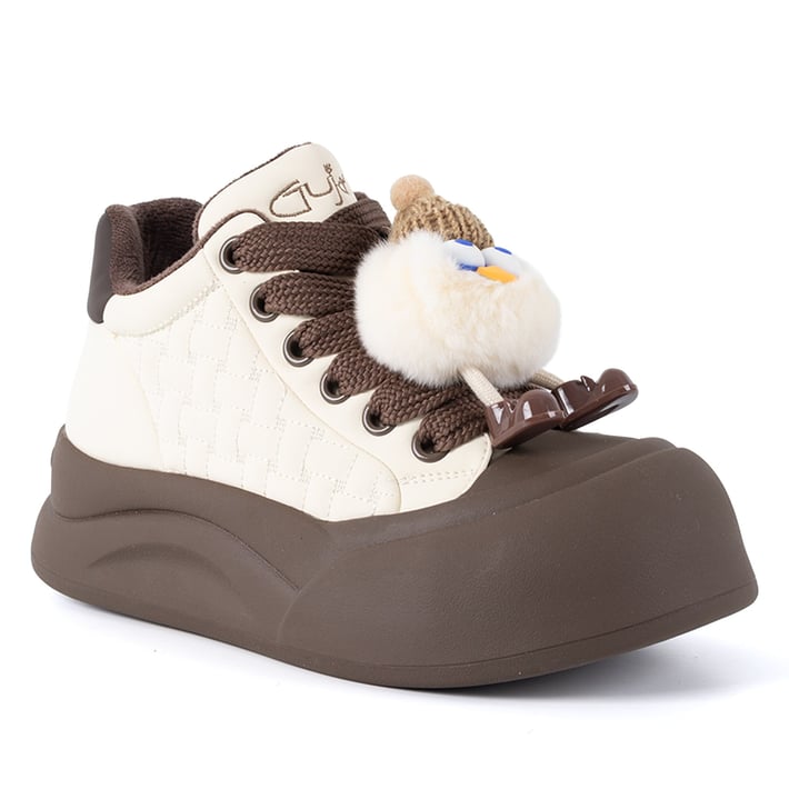 Guja 426 1 26KA Kadın Sneaker Günlük Ayakkabı Bej nehironline