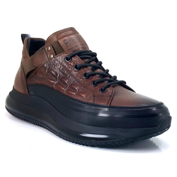 Guja 504 1 24KA Erkek Sneaker Günlük Ayakkabı - Kahverengi nehironline