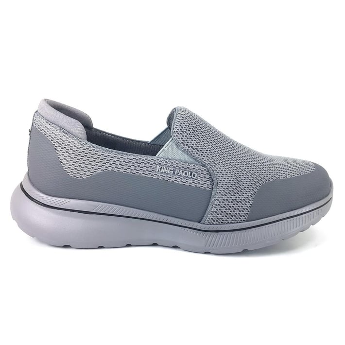 King Paolo 1201 24YA Erkek Anatomik Ayakkabı - Gri nehironline
