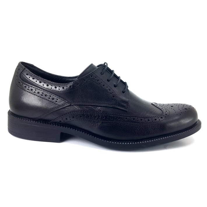 King Paolo 1271 24YA Erkek Anatomik Ayakkabı - Siyah nehironline