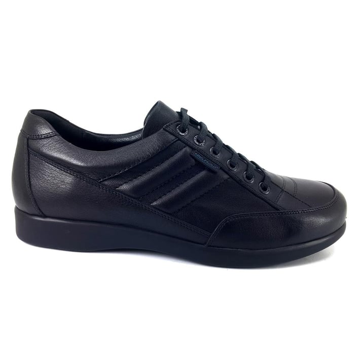 King Paolo 34 24YA Erkek Anatomik Ayakkabı - Siyah nehironline