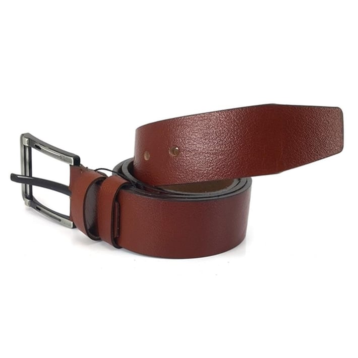 M499 Erkek Hakiki Deri Kot Kemer 4,5 Cm - Fındık nehironline