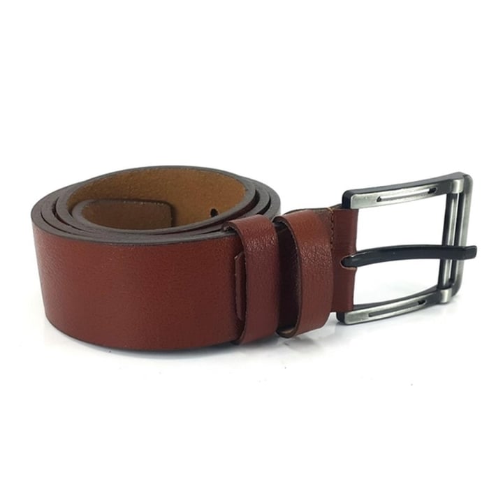 M499 Erkek Hakiki Deri Kot Kemer 4,5 Cm - Fındık nehironline