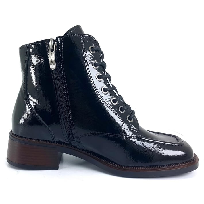 Mammamia 1015 24KB Kadın Günlük Bot - Siyah Kırışık Rugan nehironline