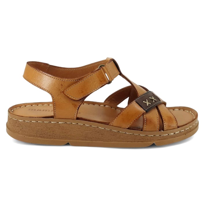 Mammamia 2440 25YS Kadın Günlük Sandalet Taba nehironline