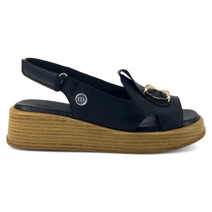 Mammamia 2780 25YS Kadın Günlük Sandalet Siyah nehironline