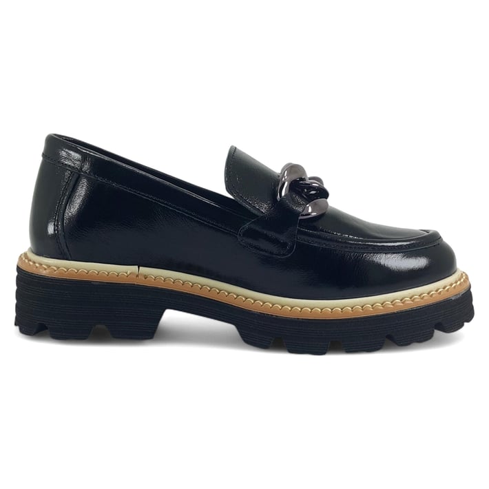 Mammamia 3690 25YA Kadın Günlük Ayakkabı Siyah Rugan nehironline