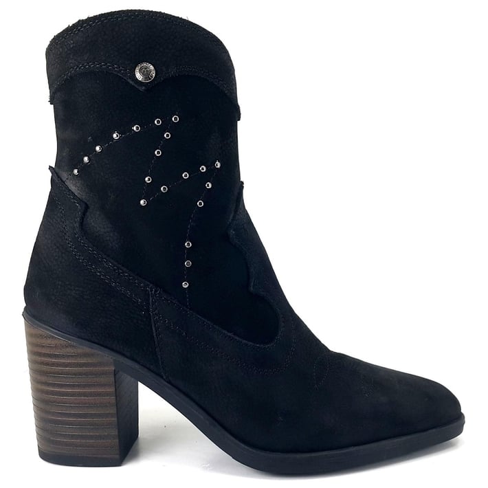 Mammamia 4130 24KB Kadın Günlük Bot - Siyah Nubuk nehironline