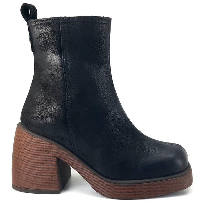 Mammamia 4620 24KB Kadın Günlük Bot - Siyah Nubuk nehironline