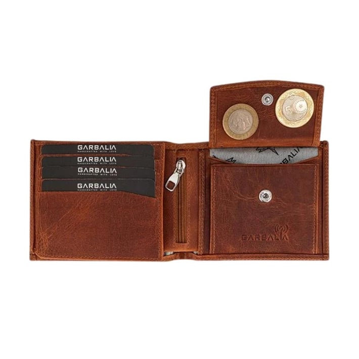 Nehironline Arnold Hakiki Deri Erkek Cüzdan - Taba nehironline