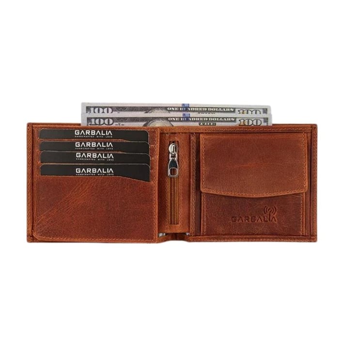 Nehironline Arnold Hakiki Deri Erkek Cüzdan - Taba nehironline