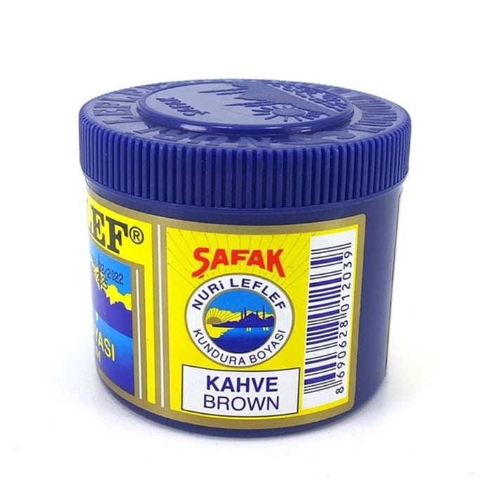 Nuri Leflef Deri Ayakkabı Boyası 200ml - Kahverengi nehironline