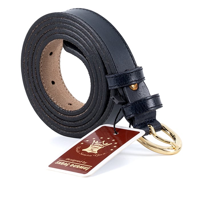 Saraç 1111 26K 2 Cm Kadın Kemer Lacivert nehironline