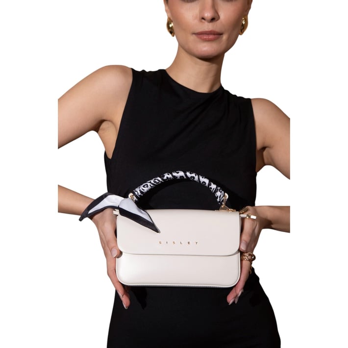 Sisley Sly 175 Kadın El Çantası Beyaz nehironline