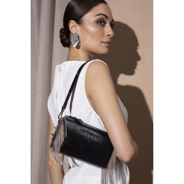 Sisley Sly 197 Kadın Kol Çantası Siyah nehironline