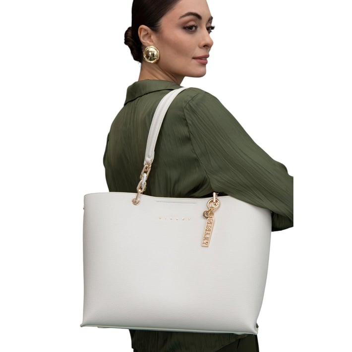 Sisley Sly 199 Kadın Kol Çantası Bej nehironline