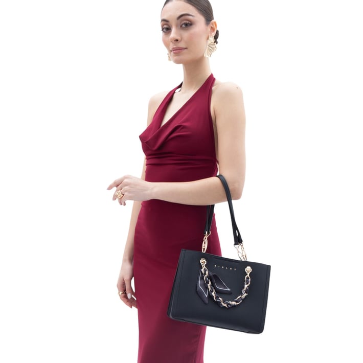 Sisley Sly 201 Kadın Kol Çantası Siyah nehironline