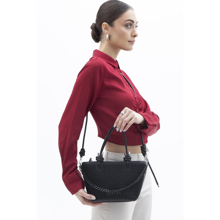 Sisley Sly 207 Kadın El Çantası Siyah nehironline