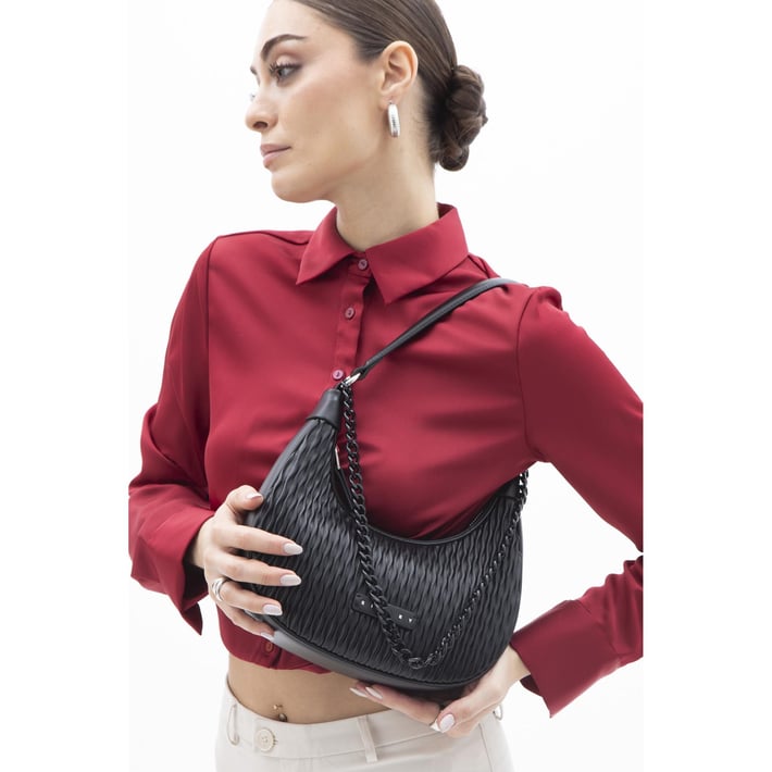 Sisley Sly 208 Kadın Kol Çantası Siyah nehironline