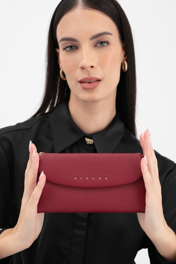 Sisley Sly 250 Kadın Cüzdan Bordo nehironline