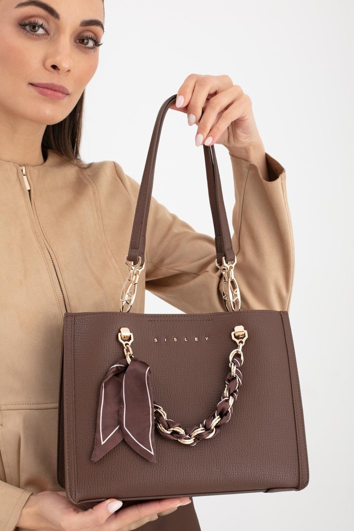 Sisley Sly 287 Kadın Kol Çantası Kahverengi nehironline