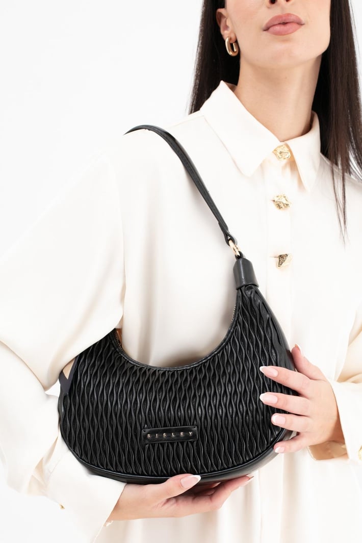 Sisley Sly 292 Kadın Kol Çantası Siyah nehironline