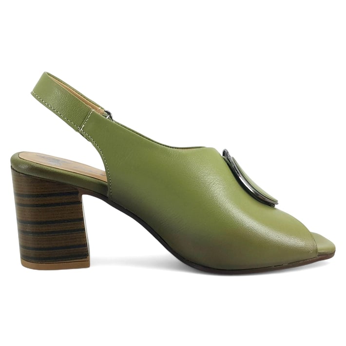 Venüs 2108518 25YS Kadın Günlük Sandalet Yeşil nehironline