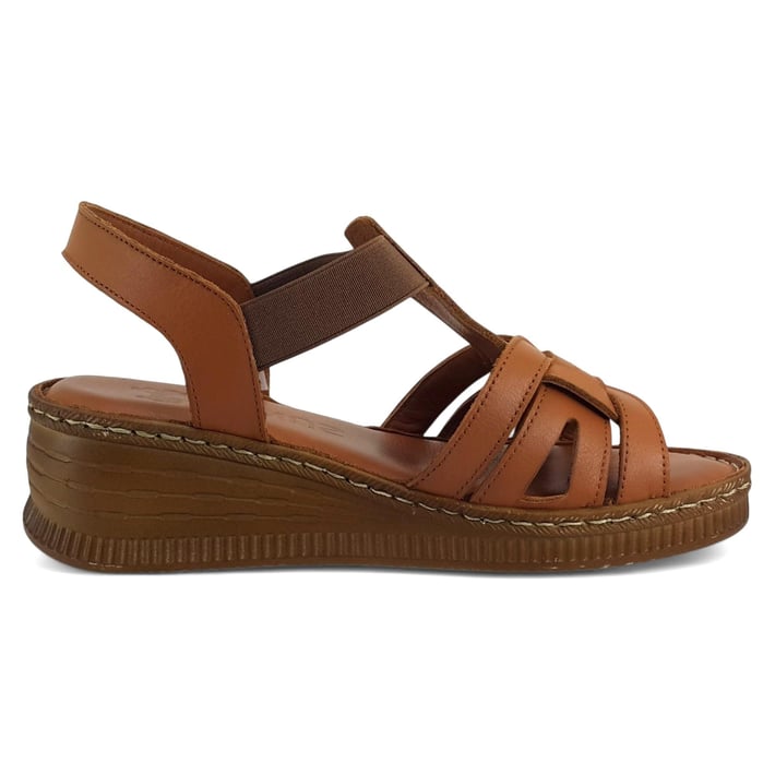 Venüs 24028801 25YS Kadın Günlük Sandalet Taba nehironline