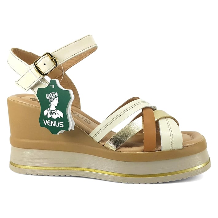 Venüs 2510902 25YS Kadın Günlük Sandalet Bej nehironline