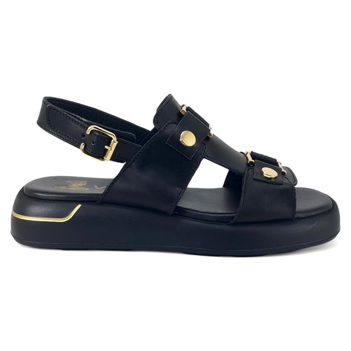 Venüs 25440007 25YS Kadın Günlük Sandalet Siyah nehironline