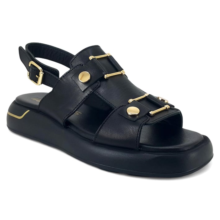 Venüs 25440007 25YS Kadın Günlük Sandalet Siyah nehironline