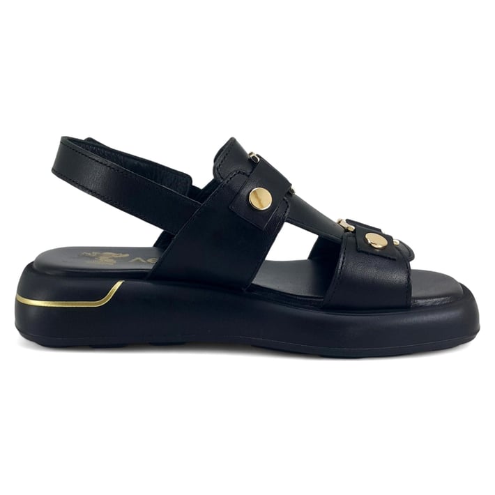 Venüs 25440007 25YS Kadın Günlük Sandalet Siyah nehironline