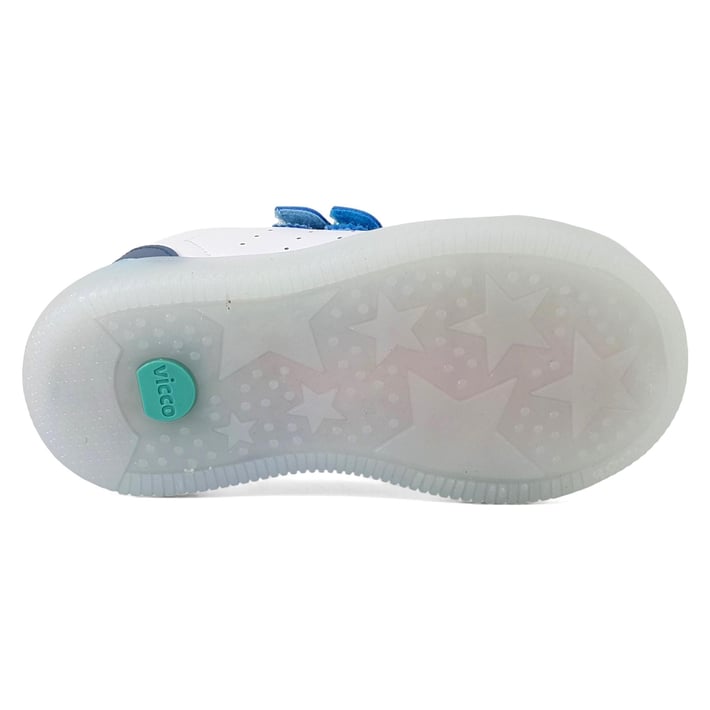 Vicco Sun Çoçuk Işıklı Spor Ayakkabı Beyaz Mavi nehironline