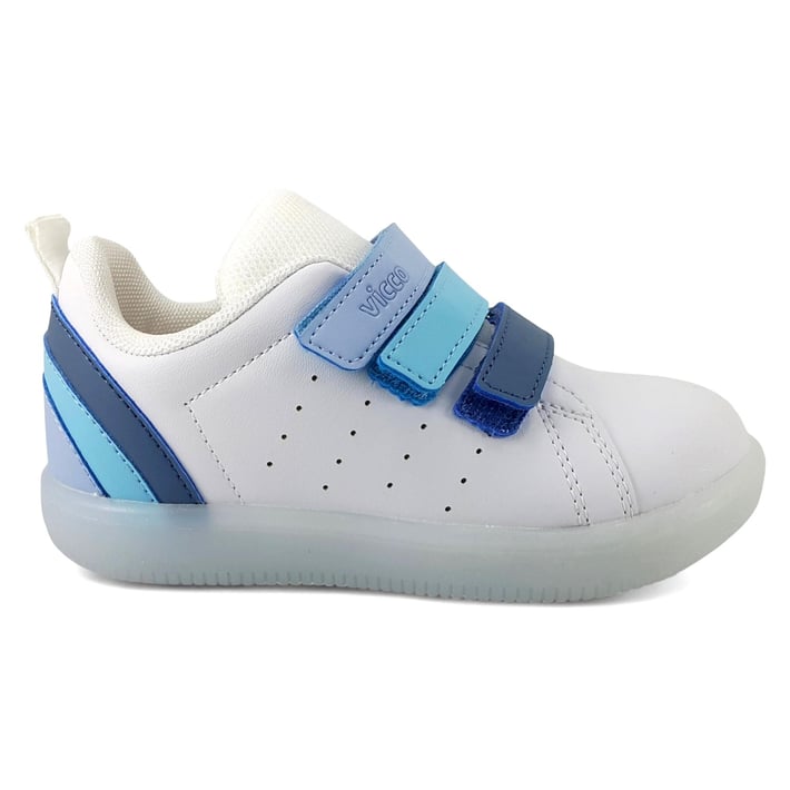 Vicco Sun Çoçuk Işıklı Spor Ayakkabı Beyaz Mavi nehironline