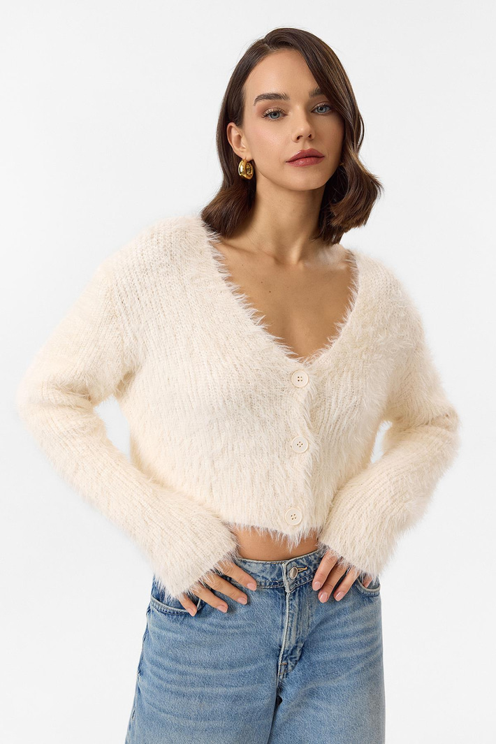 Crop Hırka