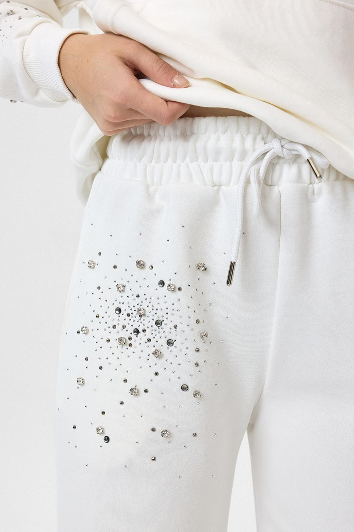 Taşlı Eşofman Altı