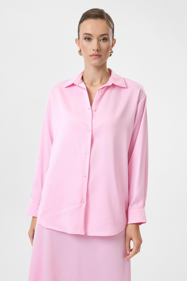 Klasik Saten Gömlek