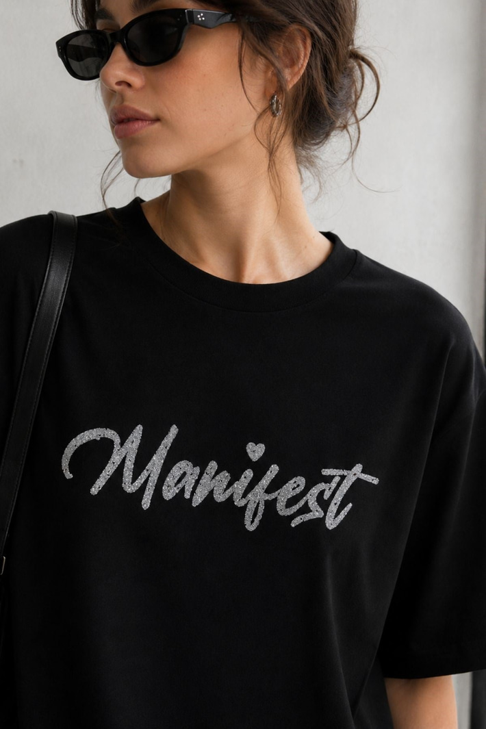 Manifest Taşlıi Basic Tişört