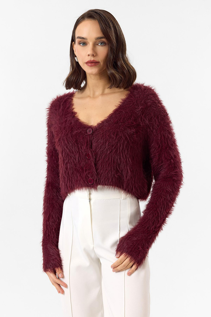 Crop Hırka