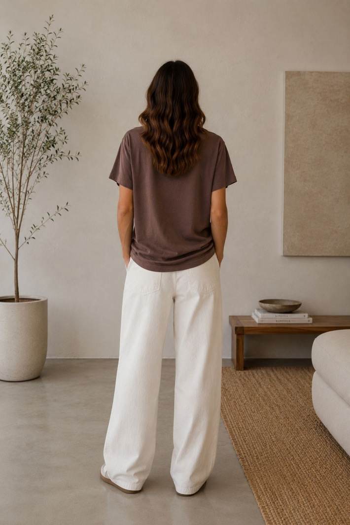 Oversize Basic Modal Tişört