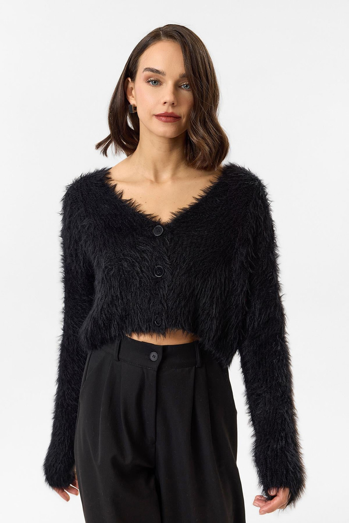 Crop Hırka