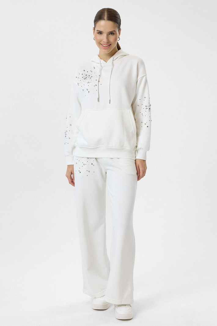 Taşlı Eşofman Altı