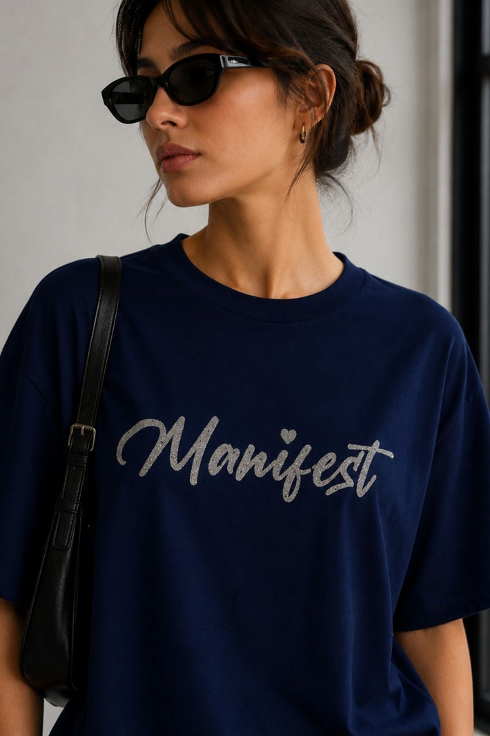 Manifest Taşlıi Basic Tişört
