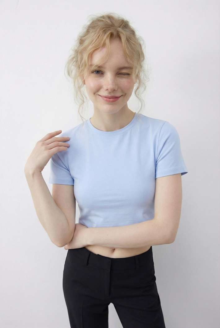 Basic Crop T-Shirt