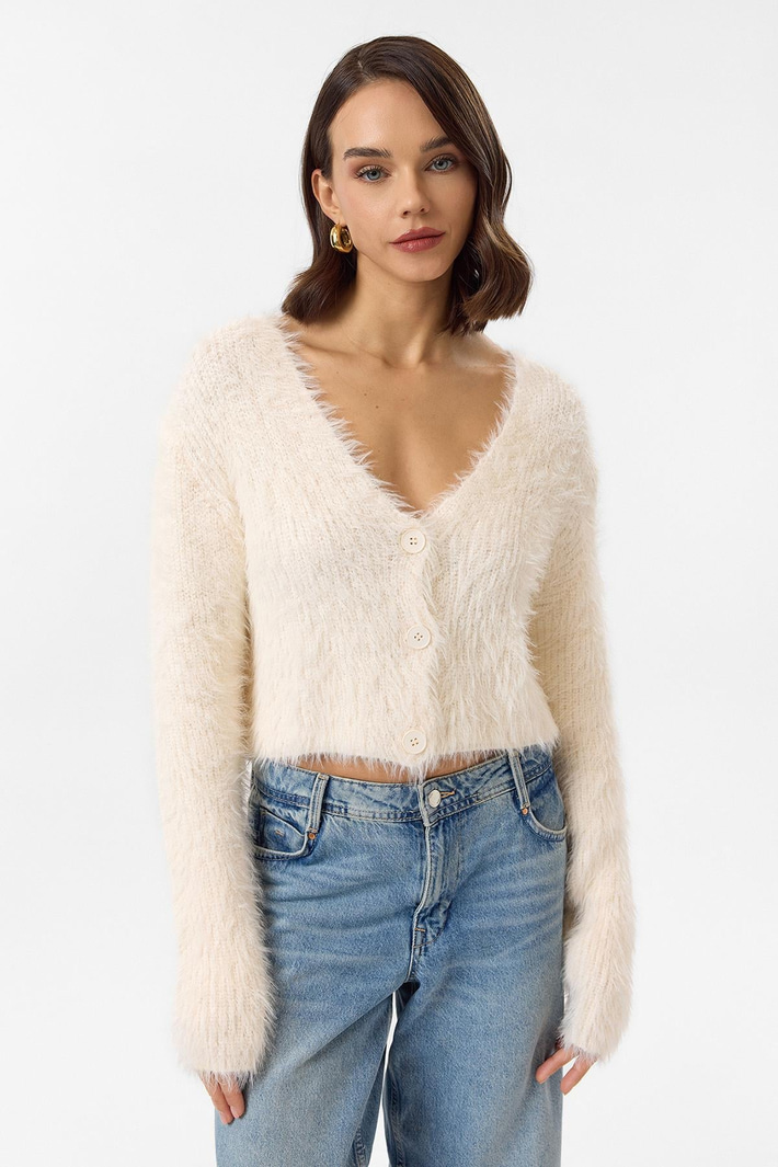 Crop Hırka