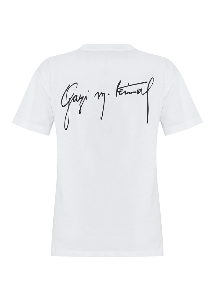 Arkası İmzalı T-Shirt