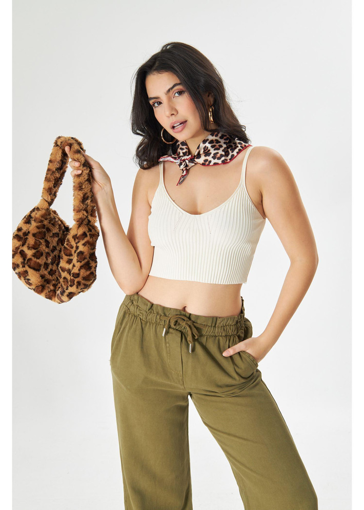 Askılı Crop Atlet 