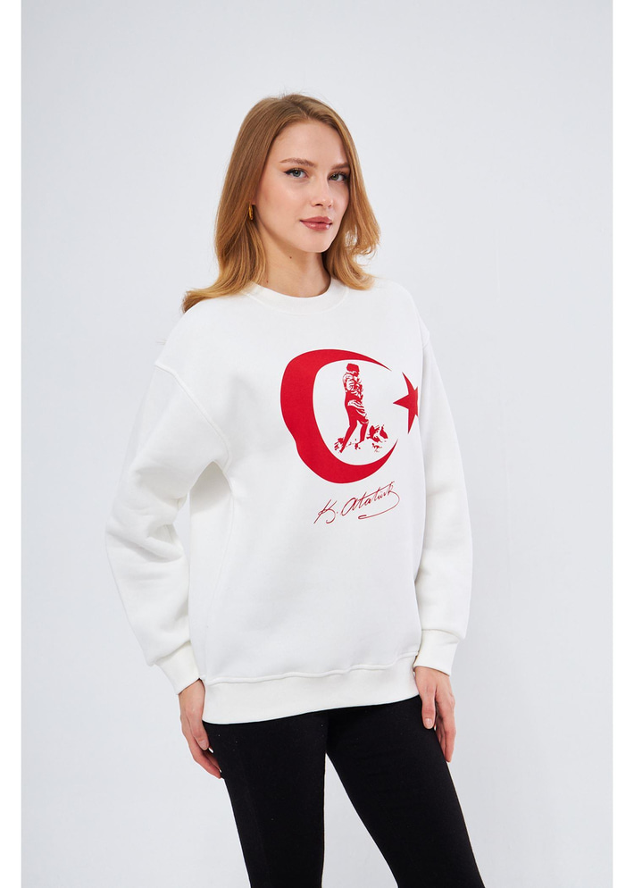 Cumhuriyet Koleksiyonu Ay Yıldız Sweatshirt 